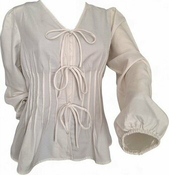 Reserved Kremrengi Fiyonk Ip Bağlama Rahat Kalıp Uzun Kollu Normal Boy Mevsimlik Şık Ceket - Krem - -- - L