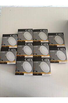 Cata CT-5145 6W 530LM BEYAZ İŞİK SLIM LED SPOT 10 ADET
