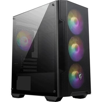 Msı 500W Mag Forge M100a Gaming Mid-Tower Pc Kasası