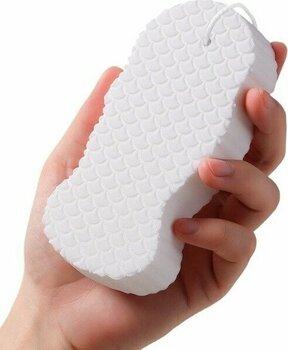 Luoxg Sünger Karikatür Kabartmalı Yumuşak Banyo Süngeri Ev Toz Ovma Banyo Artefaktı (Yurt Dışından) - Beyaz