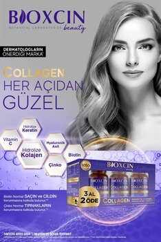 Bioxcin Collagen Hyaluronic Acid 60 Tablet - 3 Al 2 Öde