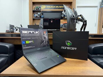 Monster Tulpar T6 V1.2.5 İ9 14900Hx 32Gb 1Tb Ssd Rtx4080 W11 16" Wqxga (İkinci El)