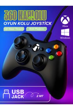 xbox 360 Kablolu Oyun Kolu (pc Ve 360 Uyumlu)