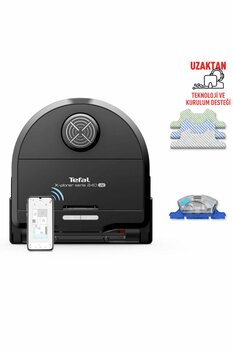 TEFAL 5 X-Plorer Series 240 Mop Özellikli Dahili Temizleme İstasyonlu Akıllı Robot Süpürge - 8000 Pa