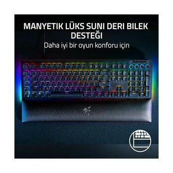 Yake Store Razer Blackwidow V4 (Yeşil Anahtar) - Chroma Rgb Mekanik Oyun Klavyesi - Razer Snap Tap (Tıklamalı Mekanik Anahtarlar, 6 Özel Makro Tuşu...