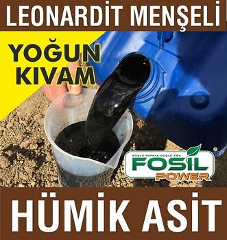 HÜMİK ASİT 20 LT Leonardit Menşeli Fosil Power