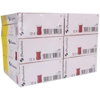 Paşabahçe 42011 Şeffaf 90 ml 72'li Çay Bardağı