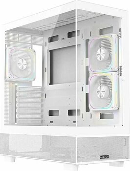 Fazeon F17 750w 80plus Bronze 3x120mm Argb Fanlı Atx Beyaz Bilgisayar Kasası