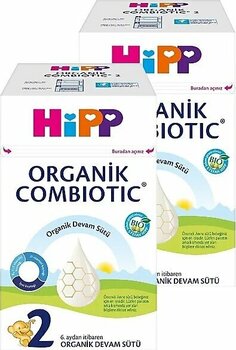 Hipp Organik Combiotic 2 Devam Sütü 600 gr 2 Adet