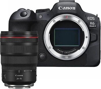 Canon EOS R6 Mark II + 24-70mm Lens Aynasız Fotoğraf Makinesi