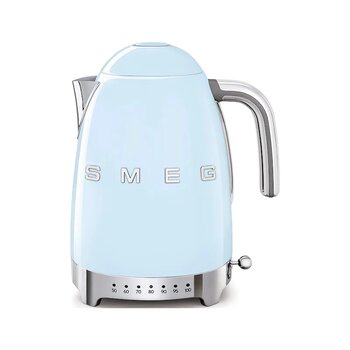 Smeg Klf04 1.7 Lt Paslanmaz Çelik Su Isıtıcı Kettle Pastel Mavi Pastel Mavi