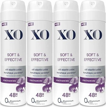 Xo Deodorant 150ml Women-kadın Soft & Effective (4 LÜ SET)