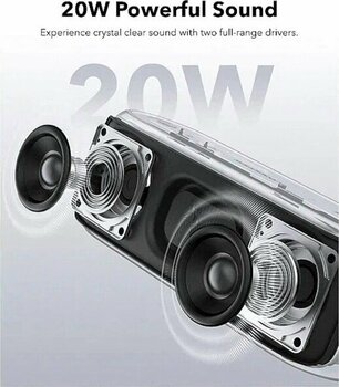 Anker Soundcore Select 2s 20 W Siyah Bluetooth Hoparlör