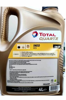 TOTAL 5W30 4LT TOTAL INEO ECS Partiküllü Motor Yağı