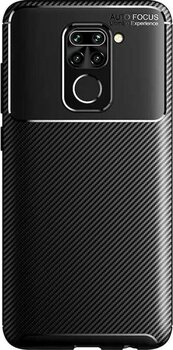 Xiaomi Redmi Note 9 Kilif Karbon Silikon Case 389836693 - Renk / Kahverengi Renk / Kahverengi