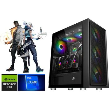 Seraphic Gaming Intel Core i5-14400F 16 GB DDR5 RAM 1 TB SSD 12 GB RTX 5070 Oyuncu Masaüstü Bilgisayarı