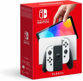 Nintendo Switch Konsol OLED Model - White