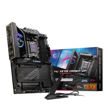 Msı Mpg X870e Carbon Wıfı-7 Ddr5 Hdmı Dp Pcıe 16X V5.0 Am5 Atx