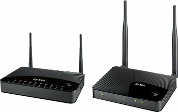 Zyxel P-660HNU-F1+WAP3205 300 Mbps ADSL2+ Modem