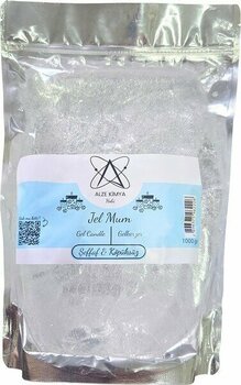Alze Kimya Hobi Jel Mum 1 kg | Ultra Şeffaf Köpükçüksüz - Yerli