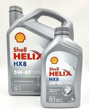 Shell Helix Hx8 5w-40 Motor Yağı 4 L + 1 L 4 L