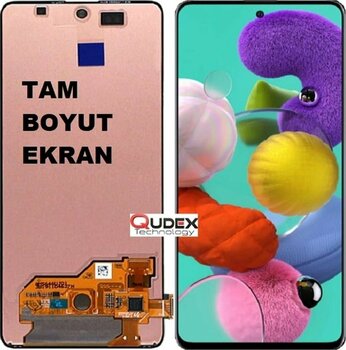 Samsung Galaxy A51 (sm-a515) Lcd Ekran Dokunmatik (tam Boyut) Siyah