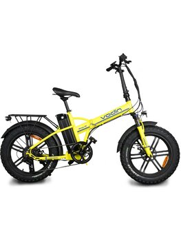 Vodin Beep.10 Elektirikli Katlanır Bisiklet Sarı