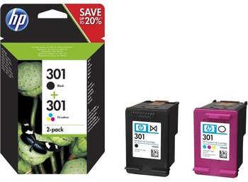 Hp 301 Renkli Ve Siyah Kartuş Set