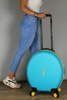 My Valice Bubble Abs Yuvarlak Valiz Turkuaz