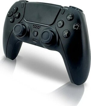 Coverzone Kablosuz Bluetooth Gamepad Ps4 Uyumlu Type-C Şarj Girişli Joystick Oyun Kolu Hassas Trigger Kaymaz Tasarım P4 Plus