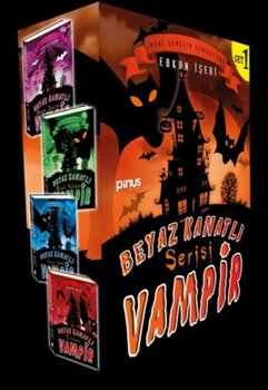 Pinus Kitap Beyaz Kanatlı Vampir Seti - 1 (4 Kitap Takım)