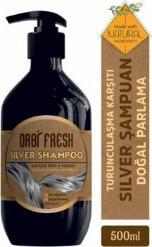 Orbi Fresh Mor Şampuan Turunculaşma Karşıtı Silver Mor Şampuan Cilde ve Saça Renk Vermez 500 ml