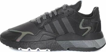 Adidas Nite Jogger Erkek Sneaker Ayakkabı Siyah 001 45