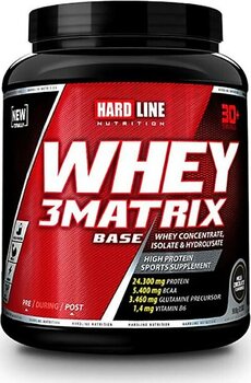 Hardline Nutrition Whey 3 Matrix Base 908 gr Protein Tozu