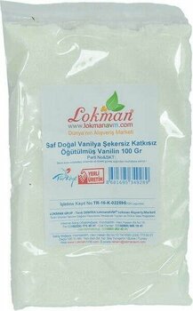 Vanilya Öğütülmüş Saf Doğal Şekersiz Katkısız Vanilin 100 gr Paket