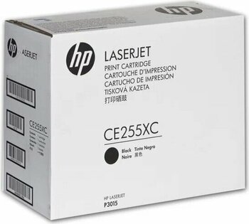 HP CE255XC (55X) Siyah 12 500 Sayfa Uyumlu Toner