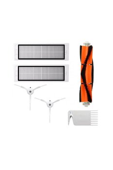 Roborock S5,s50 Ve S55 Uyumlu 6 Lı Beyaz Set