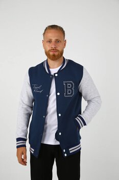 DAKSEL BRG İndigo-Melanj Erkek Kolej Regular Fit Ceket S Beden