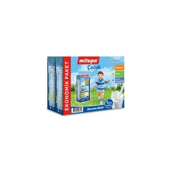 Milupa Çocuk Devam Sütü İçime Hazır 200 ml 6'lı Paket 1 Yaş+ x 3 Adet