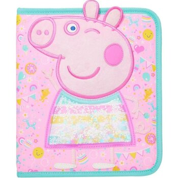 Renkli Peppa Pig Kırtasiye ve Hediye Seti, Okul ve Oyun Için Harika Seçenek - Bej - Seçenek 1