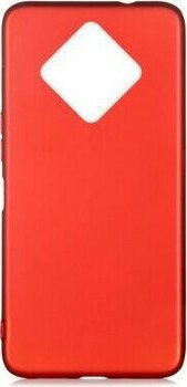 Infinix Zero 8 Kılıf Esneyebilen Şık Sofina Silikon Kapak - Kırmızı - İnfinix Zero 8