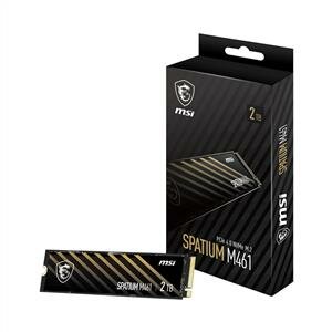Msı Spatıum M461 2Tb Nvme M.2 Ssd  (Okuma 5000Mb / 4200Mb)