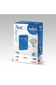 NEXT NEXTSTAR Next 2000 Wi-fi Çanaklı - Çanaksız Dahili Wi-fi Full Hd Uydu Alıcısı