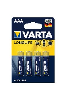 Varta Aaa 1.5 V Alkalin Ince Kalem Pil 4 Lü Paket