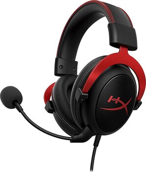 HyperX Cloud II 4P5M0AA KHX-HSCP-RD Kırmızı 7.1 Kablolu Kulak Üstü Oyuncu Kulaklığı