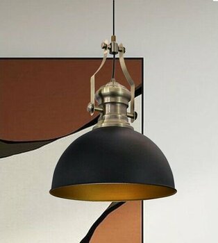 Bamyum Rita Siyah Sarkıt Avize Eskitme Rengi Başlık  Salon Mutfak Avizeleri Ofis Cafe Modelleri - 1