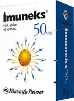 Imuneks Doğal Bağışıklık Güçlendirici 50 mg 40 Kapsül