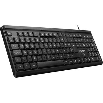 FourForce KB-741 F Klavye Siyah/gri USB 2 Metre Bakır Kablolu Tamamen Türkçe Örgülü Kablolu (F Klavye Türkçe)