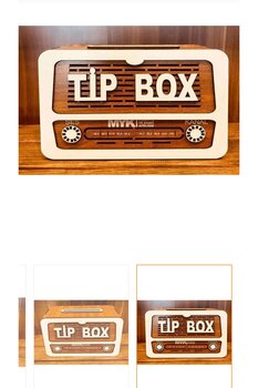Mays Collection Tip Box Nostaljik Ahşap Radyo