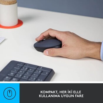 Logitech Mk235 Kablosuz Klavye Mouse 920-007925
